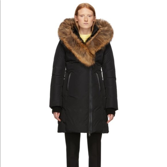 Mackage Jackets & Blazers - SOLD on Macari Mackage Kay Coat w/ Signature Natural Fur Collar